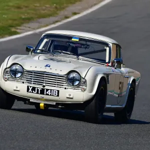 Nicholas King in his Triumph TR4, Print Nicholas King in his Triumph TR4, Print