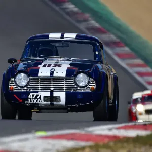 CJ10 4038 Robert Rawe, Xavier Sanz de Acedo, Triumph TR4 CJ10 4038 Robert Rawe, Xavier Sanz de Acedo, Triumph TR4