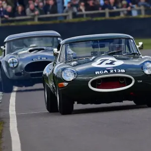 CJ10 5749 Gaye Vincent, Gordon Shedden, Jaguar E-Type semi-lightweight CJ10 5749 Gaye Vincent, Gordon Shedden, Jaguar E-Type semi-lightweight