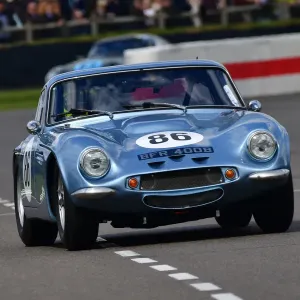 Print of a TVR Griffith 400 racing at the Goodwood Motor Circuit Print of a TVR Griffith 400 racing at the Goodwood Motor Circuit