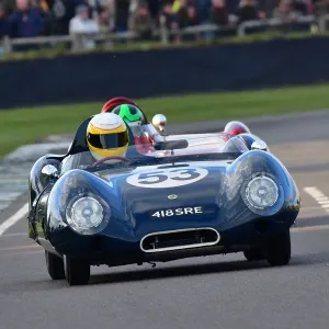 Lotus Eleven Print, 25-minute sports racing car race at Goodwood Lotus Eleven Print, 25-minute sports racing car race at Goodwood