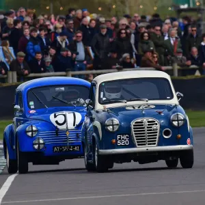 CJ10 6696 Rupert Mann, Austin A35, Mena Pierre-Brice, Renault 4CV