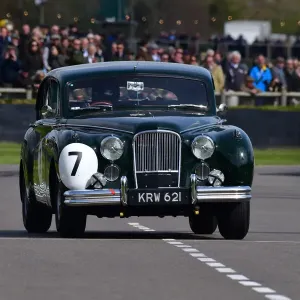 Jaguar MKVII Print, Goodwood Motor Circuit