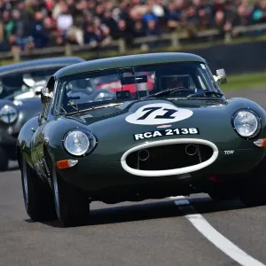 CJ10 6862 Gaye Vincent, Gordon Shedden, Jaguar E-Type semi-lightweight CJ10 6862 Gaye Vincent, Gordon Shedden, Jaguar E-Type semi-lightweight
