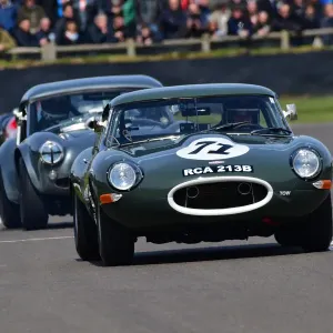 CJ10 6904 Gaye Vincent, Gordon Shedden, Jaguar E-Type semi-lightweight CJ10 6904 Gaye Vincent, Gordon Shedden, Jaguar E-Type semi-lightweight