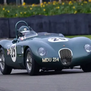 CJ10 7236 Nigel Webb, Jaguar C-Type CJ10 7236 Nigel Webb, Jaguar C-Type
