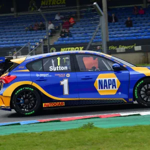 Motorsport 2022 Jigsaw Puzzle Collection: BTCC Launch Day, Thruxton, 13th April 2022