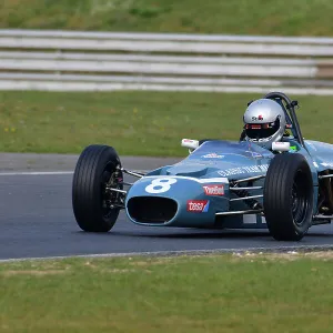 HSCC Snetterton 300 April 2022 Framed Print Collection: HSCC Historic Formula Ford Championship