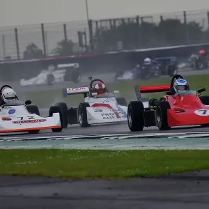 CJ11 0645 Brian Morris, Reynard SF79, Andrew Storer, Reynard SF79, Adrian Langridge, Reynard SF78