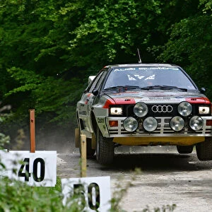Goodwood Festival of Speed June 2022 Poster Print Collection: Forest Rally Stage-Legends of Group B