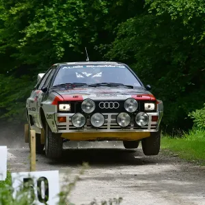 CJ11 3791 Tim Clarke, Nicky Clarke, Audi Quattro A1 CJ11 3791 Tim Clarke, Nicky Clarke, Audi Quattro A1