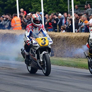 Goodwood Festival of Speed June 2022 Framed Print Collection: Two-Wheel Grand Prix Heroes