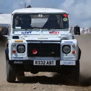 CJ11 5203 Armed Forces Rally Team, Land Rover Defender Wolf XD, R5