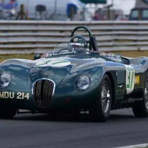 CJ11 6762 John Young, Nigel Webb, Jaguar C-Type CJ11 6762 John Young, Nigel Webb, Jaguar C-Type