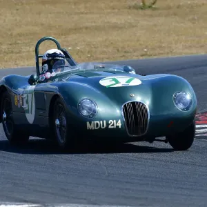 CJ11 6784 John Young, Nigel Webb, Jaguar C-Type CJ11 6784 John Young, Nigel Webb, Jaguar C-Type