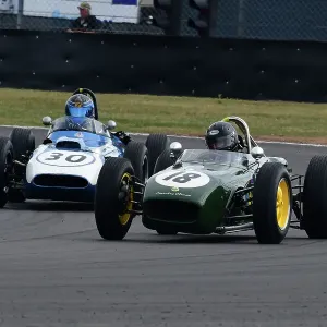 CJ12 0125 Clinton McCarthy, Lotus 18 372, Andrew Haddon, Scarab Offenhauser CJ12 0125 Clinton McCarthy, Lotus 18 372, Andrew Haddon, Scarab Offenhauser