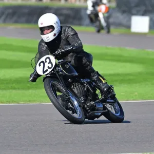 Velocette MT 500 Print, two-rider team racing at Goodwood Revival Velocette MT 500 Print, two-rider team racing at Goodwood Revival