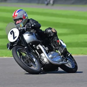 Goodwood Revival Print: Roger Ashby and Glen English on a Triumph T110 Goodwood Revival Print: Roger Ashby and Glen English on a Triumph T110