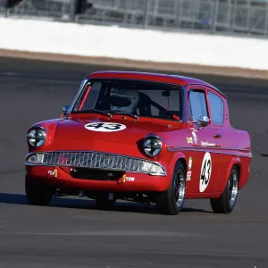 CJ12 2866 Eric Walker, Ford Anglia
