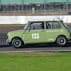 Austin Mini Coopers Print Austin Mini Coopers Print