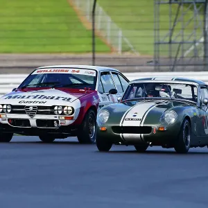 CJ12 4023 Andrew Giles, MG Ashley GT, James Gibbons, Alfa Romeo Alfetta GTV
