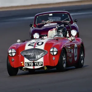 CJ12 4136 Jonathan Abecassis, Austin Healey 100-4