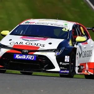 Print of a Toyota Corolla GR Sport at the BTCC Media Day Print of a Toyota Corolla GR Sport at the BTCC Media Day