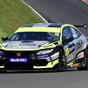 Print of Aiden Moffat in his Honda Civic Type R at the BTCC Media Day Print of Aiden Moffat in his Honda Civic Type R at the BTCC Media Day
