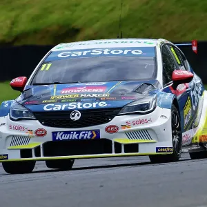 Print of Andrew Watson in a Vauxhall Astra at the BTCC Launch Event Print of Andrew Watson in a Vauxhall Astra at the BTCC Launch Event