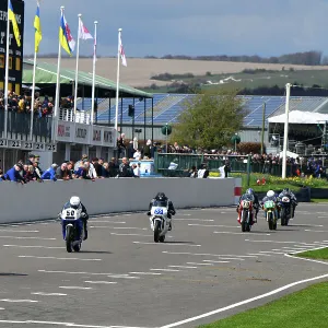 Goodwood 80th Members Meeting April 2023 Photographic Print Collection: Hailwood Trophy featuring Sheene Trophy