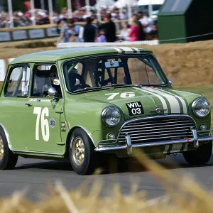 CJ12 9973 Tony Perkin, Morris Mini Cooper S CJ12 9973 Tony Perkin, Morris Mini Cooper S