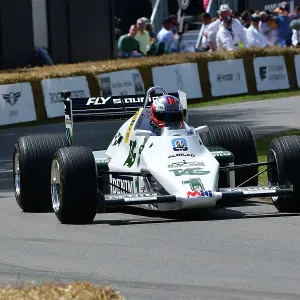 Alex Albon in Williams-Cosworth FW08C Print Alex Albon in Williams-Cosworth FW08C Print