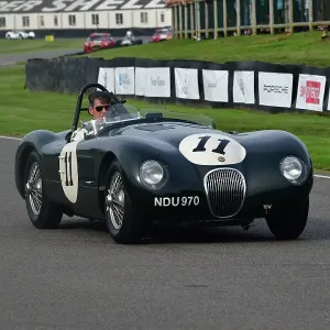 CJ13 1298 Frederic Wakeman, Jaguar C-Type CJ13 1298 Frederic Wakeman, Jaguar C-Type