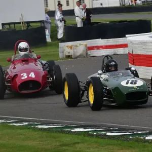 CJ13 1404 Clinton McCarthy, Lotus-Climax 18, John Spiers, Maserati 250F CJ13 1404 Clinton McCarthy, Lotus-Climax 18, John Spiers, Maserati 250F