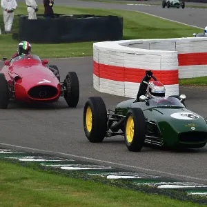 CJ13 1437 Katsuaki Kubota, Lotus-Climax 18, Marino Franchitti, Maserati 250F CJ13 1437 Katsuaki Kubota, Lotus-Climax 18, Marino Franchitti, Maserati 250F