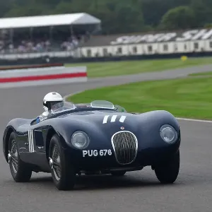 CJ13 2011 Ben Cussons, Mike Malone, Jaguar C-Type