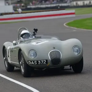 CJ13 2024 Alex Brundle, Gary Pearson, Jaguar C-Type