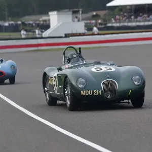 CJ13 2025 Chris Ward, Nigel Webb, Jaguar C-Type