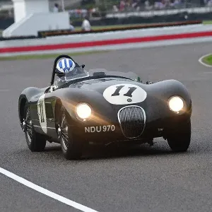 CJ13 2030wcf Frederic Wakeman, Sam Hancock, Jaguar C-Type