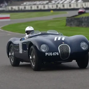 CJ13 2036 Ben Cussons, Mike Malone, Jaguar C-Type