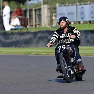 Goodwood Revival 2023 Collection: Track Parade - Motorcycle Celebration