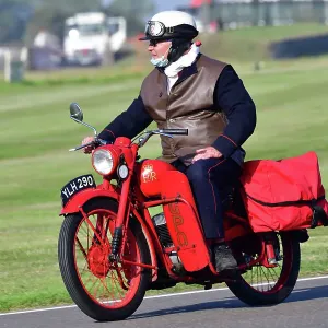 CJ13 2285 GPO BSA Bantam 125cc, Telegram Boy