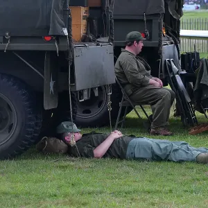 CJ13 3363 It's a hectic life in the US Army