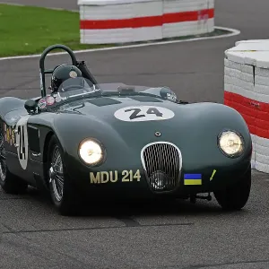 CJ13 6604 Nigel Webb, Jaguar C-Type CJ13 6604 Nigel Webb, Jaguar C-Type