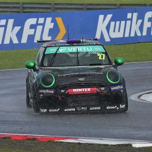 MINI JCW Racing Print at Snetterton