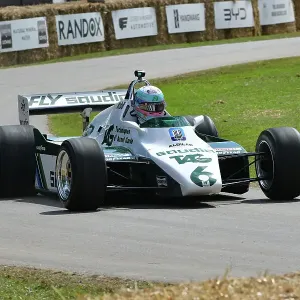CJ14 2705 James Vowles, Lia Block, Alexander Albon, Williams-Cosworth FW08-02 CJ14 2705 James Vowles, Lia Block, Alexander Albon, Williams-Cosworth FW08-02