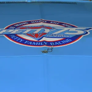 CJ14 2856 Bonnet decoration of the Richard Petty Plymouth Speedbird CJ14 2856 Bonnet decoration of the Richard Petty Plymouth Speedbird