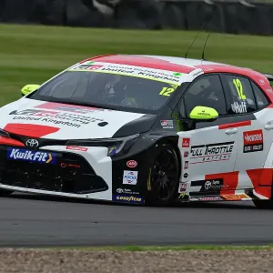 Print of Rob Huff's Toyota Corolla GR Sport at Donington Park Print of Rob Huff's Toyota Corolla GR Sport at Donington Park