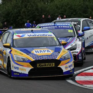 CJ14 6577 Ashley Sutton, Ford Focus ST, NAPA Racing UK CJ14 6577 Ashley Sutton, Ford Focus ST, NAPA Racing UK