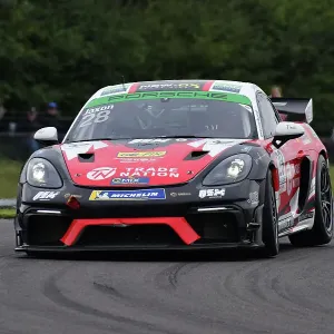 CJ14 6817 George Jaxon, Porsche 718 Cayman GT4 RS Clubsport, Q Mix Concrete with JWB Motorsport CJ14 6817 George Jaxon, Porsche 718 Cayman GT4 RS Clubsport, Q Mix Concrete with JWB Motorsport
